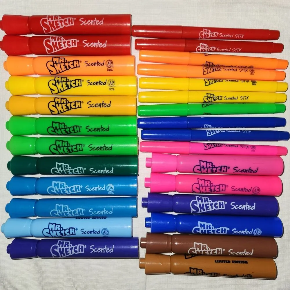 Lot 105 Various Markers - Crayola / Pip Squeaks / Mr Sketch / CraZart
